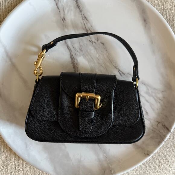 See by Chloe Mini Lesly Leather Hand Bag Clutch Purse Black - Picture 1 of 8